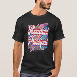 Camiseta Diretor Assistente de Professores De Volta À Escol