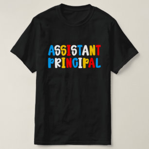 Camiseta Diretor Assistente De Volta Ao Professor Escolar