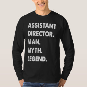 Camiseta Diretor Assistente Homem Mito Lenda 1
