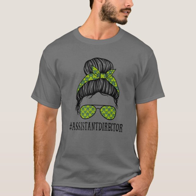 Camiseta Diretor Assistente Mulheres Mensageiro Rua De Patr (Frente)
