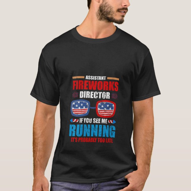 CAMISETA DIRETOR ASSISTENTE PATRONAL DE FOGOS (FOGOS) (Frente)