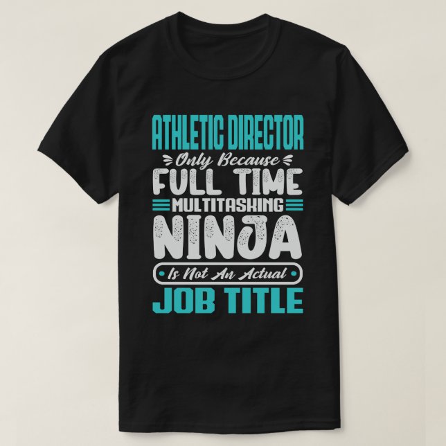 Camiseta Diretor Atlético Multitarefa Professor Treinador H (Frente do Design)