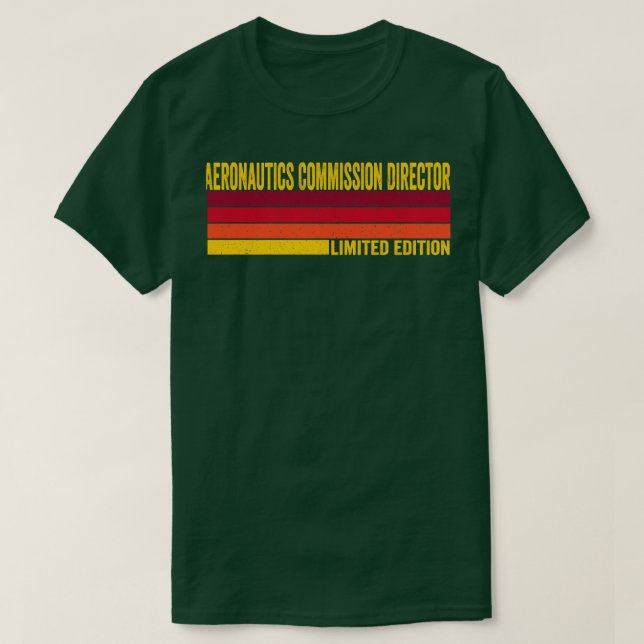 Camiseta Diretor da Comissão de Aeronáutica (Frente do Design)