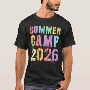 Camiseta diretor da equipe de funcionários do acampamento d