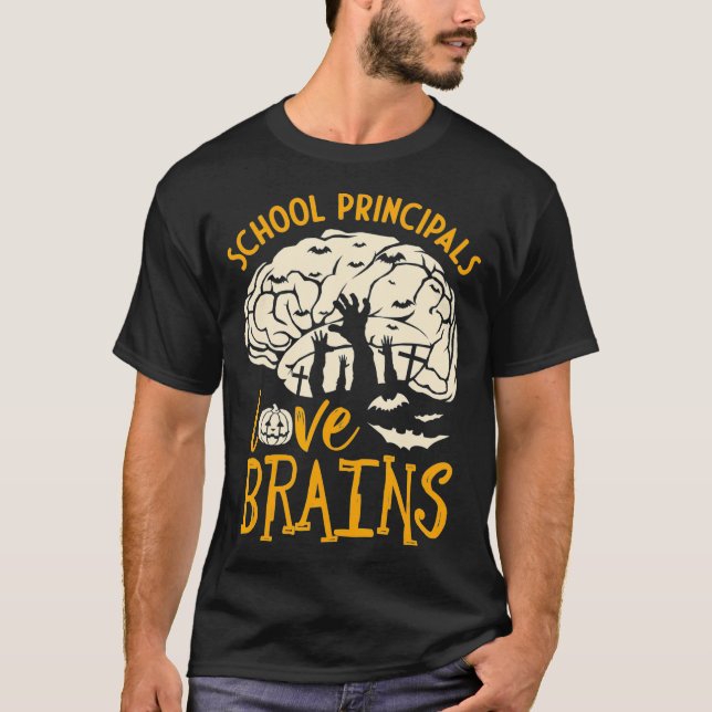 Camiseta Diretor da Escola de Professores de Halloween (Frente)