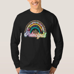 Camiseta Diretor da Escola Rainbow Leopardo