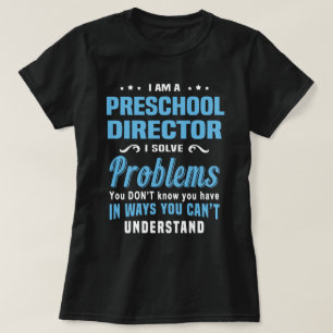 Camiseta Diretor da pré-escola