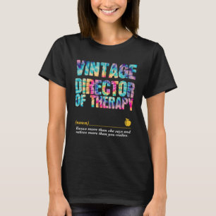 Camiseta Diretor de Apreciação Terapêutica Semana de Volta