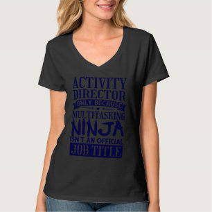 Camiseta Diretor de Atividade do Diretor do Coordenador de