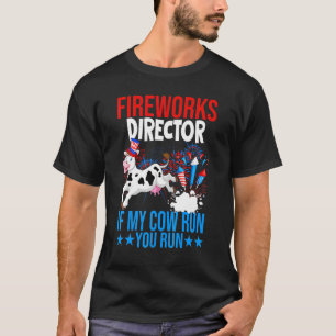 Camiseta Diretor De Bombeiros Feliz 4 De Julho Bandeira Ame