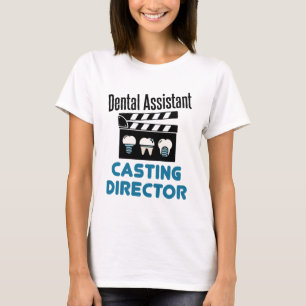 Camiseta Diretor de Casting do Assistente Dental