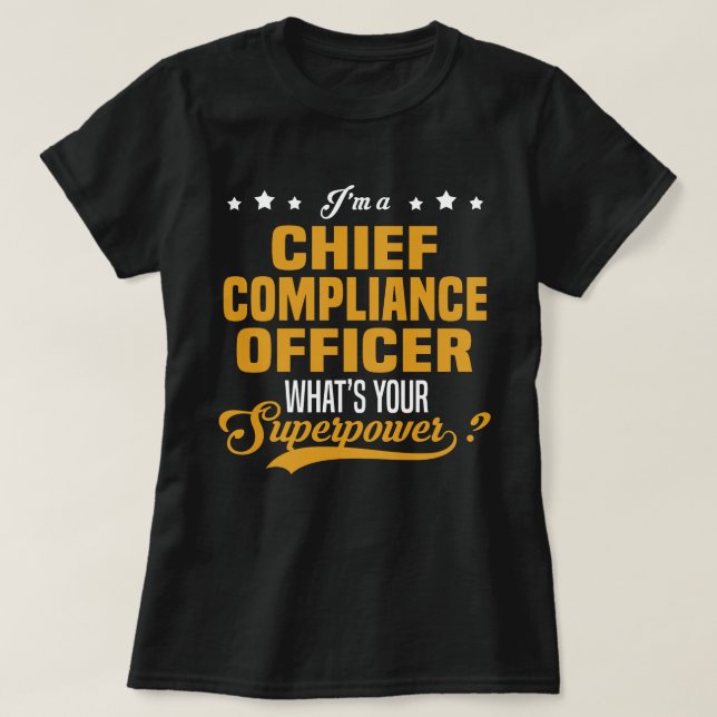 Camiseta Diretor de Conformidade (Frente do Design)