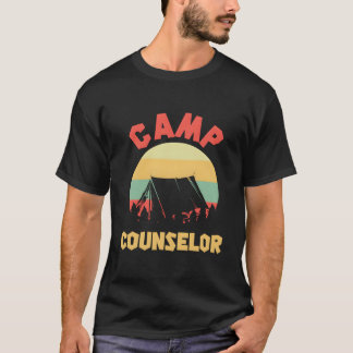 Camiseta Diretor de Conselheiro de Acampamento de Verão Aca