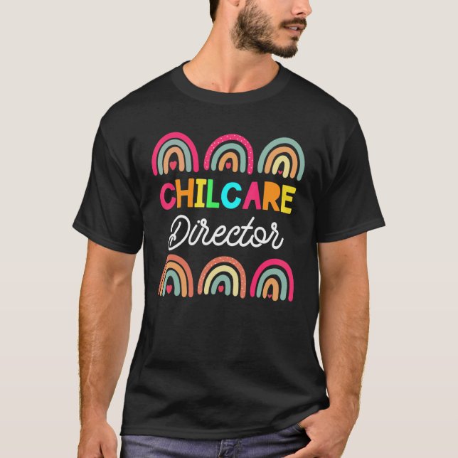 Camiseta Diretor de creche Daycare School Provider Te (Frente)