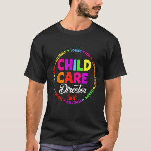 Camiseta Diretor de Creche Dia de Escola Provedor de Equipe