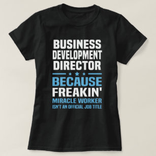 Camiseta Diretor de Desenvolvimento de Negócios