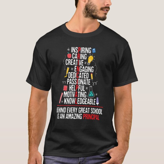 Camiseta Diretor de Diretor de Segundo grau Elementar Headm (Frente)