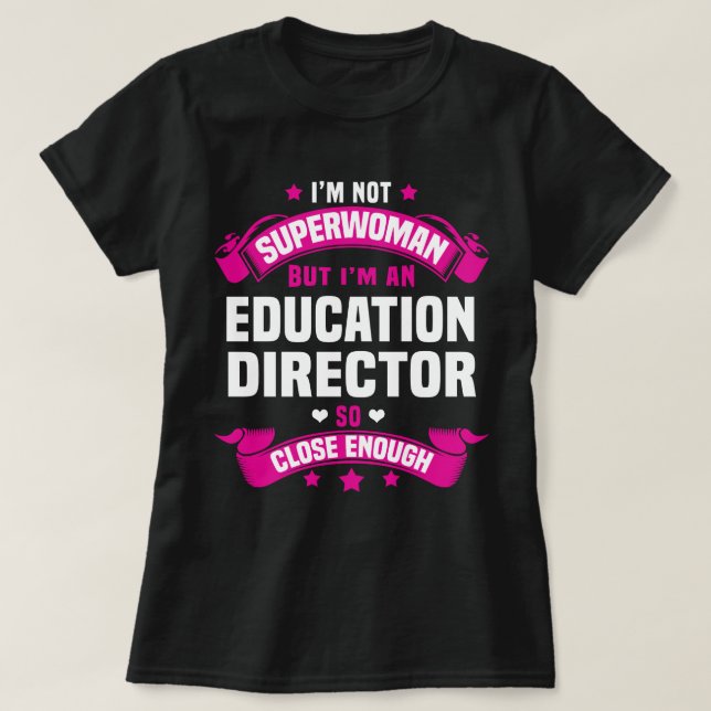 Camiseta Diretor de Educação (Frente do Design)