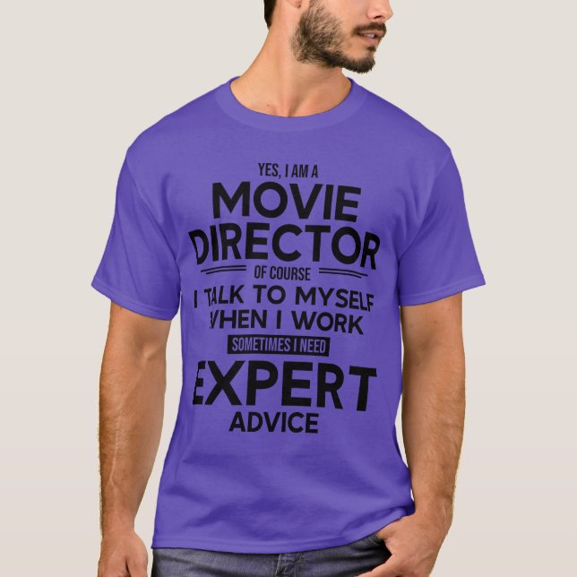 Camiseta Diretor de Filme Às Vezes Preciso De Vinha De Acon (Frente)