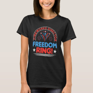 Camiseta Diretor de Fogos de Artifício Deixe a Liberdade So