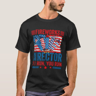 Camiseta Diretor de Fogos de Artifício - Eu Corro Você Corr