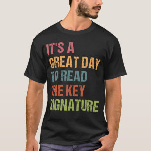 Camiseta Diretor de Orquestra Engraçado Ótimo Dia para Ler