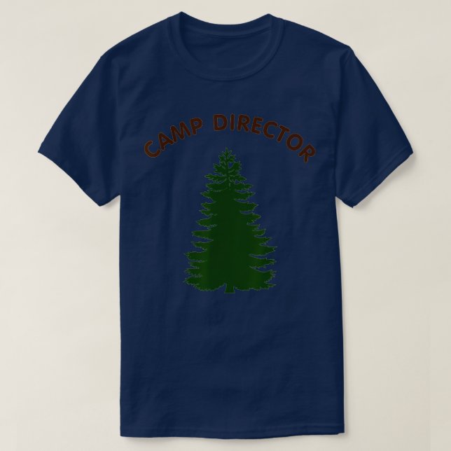 Camiseta Diretor do Campo Conselheiro de Pine de Verão Pres (Frente do Design)