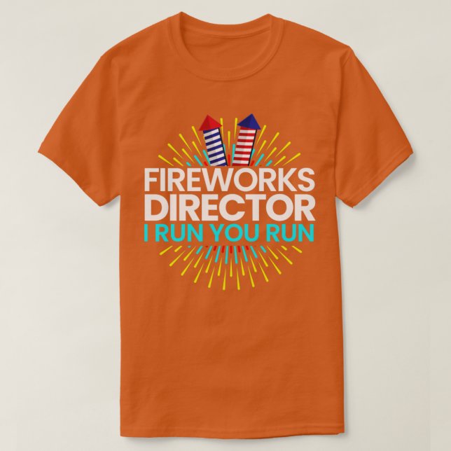 Camiseta Diretor do Fireworks1 (Frente do Design)