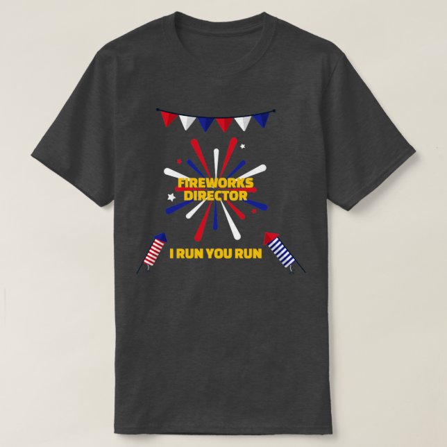 Camiseta Diretor do Fireworks2 (Frente do Design)