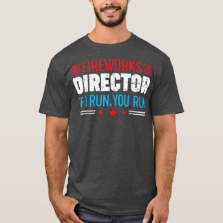 Camiseta Diretor do Fireworks Em 4 De Julho, Gift78