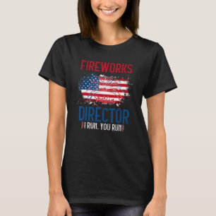 Camiseta Diretor Do Fireworks Eu Lhe Lanço Em 4 De Julho De