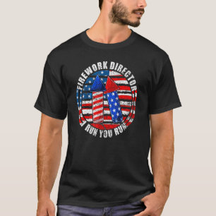 Camiseta Diretor Do Fireworks Eu Lhe Lanço No Dia 4 De Julh