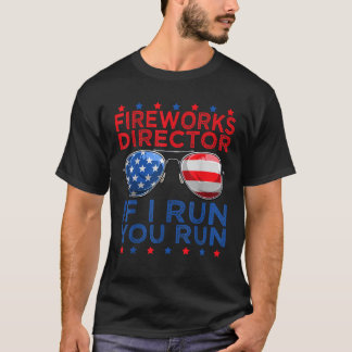Camiseta Diretor do Fireworks Se eu o administro no america