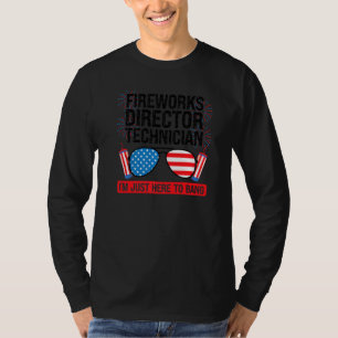 Camiseta Diretor do Fireworks Técnico Sou o Bang Fireworks