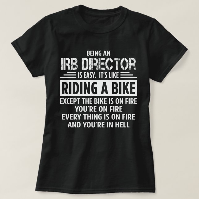 Camiseta Diretor do IRB (Frente do Design)