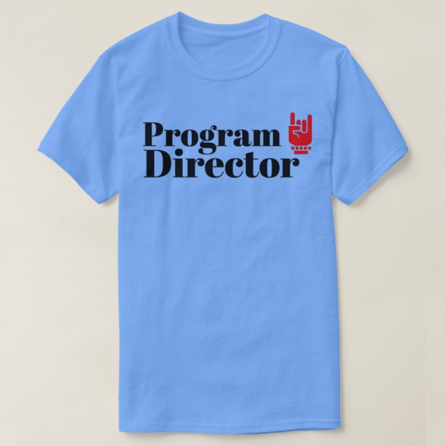 Camiseta Diretor do Programa (Frente do Design)