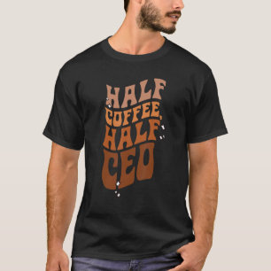 Camiseta Diretor Executivo do Café Diretor Executivo Chefe