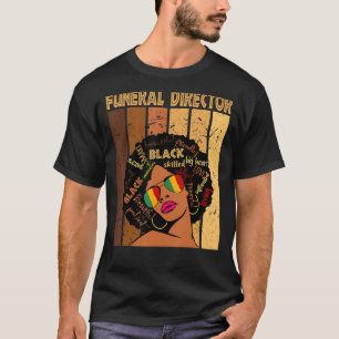 Camiseta Diretor Funcional Afro-Africano-Americano Black Hi