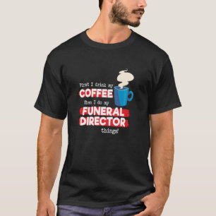 Camiseta Diretor Funeral e Apreciação do Café