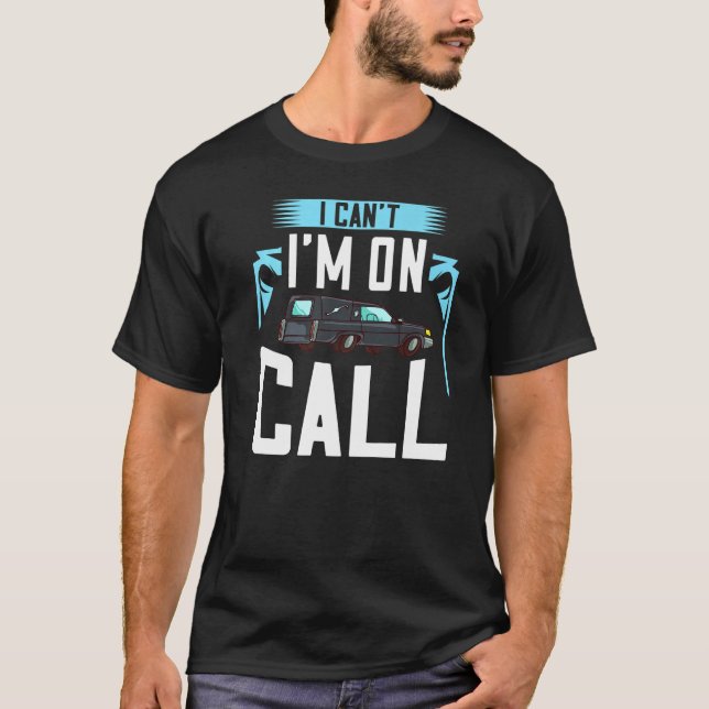 Camiseta Diretor Funeral Mortican Embalmer (Frente)