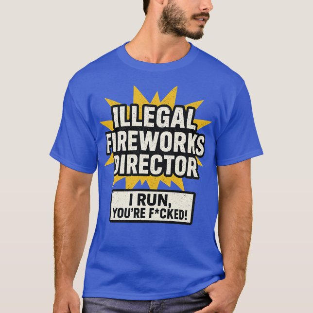 Camiseta Diretor Ilegal do Fireworks (Frente)