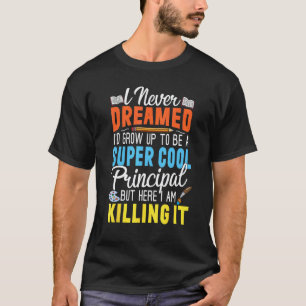 Camiseta Diretor Legal Para Homens Mulheres Escola Professo