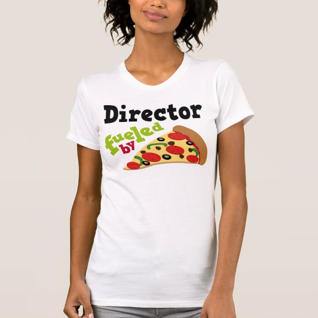 Camiseta Diretor pizza (engraçada) (Frente)