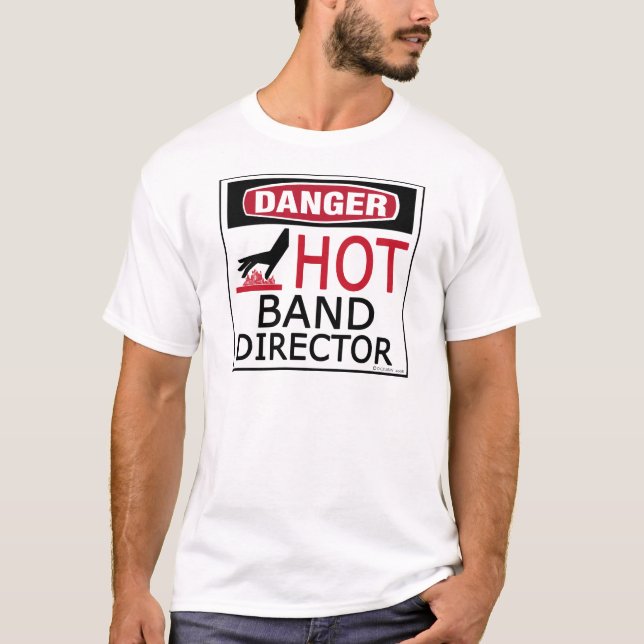 Camiseta Diretor quente da banda (Frente)