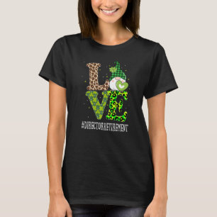 Camiseta Diretor Retirement Love Dia de São Patrício Gnom