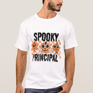 Camiseta Diretora da Escola Halloween Spooky Diretora Perso
