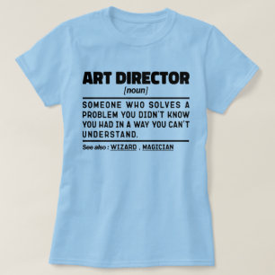 Camiseta Diretora de Arte Nova Definição Supervisor Engraça