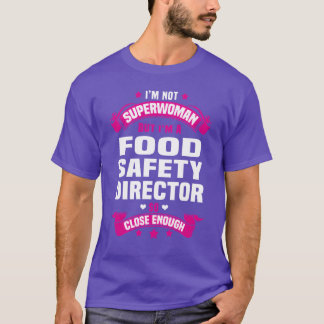 Camiseta Diretora de Segurança Alimentar garota