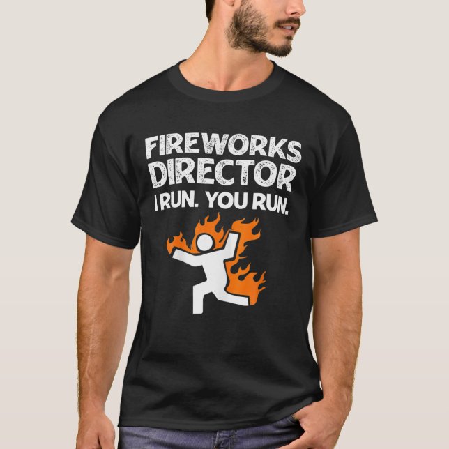 Camiseta Diretora Do Fireworks Eu Lhe Ligo Engraçado (Frente)