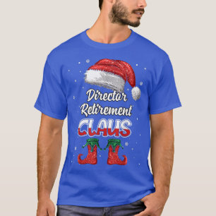 Camiseta Diretora Retirement Santa Claus Mães de Natal Engr
